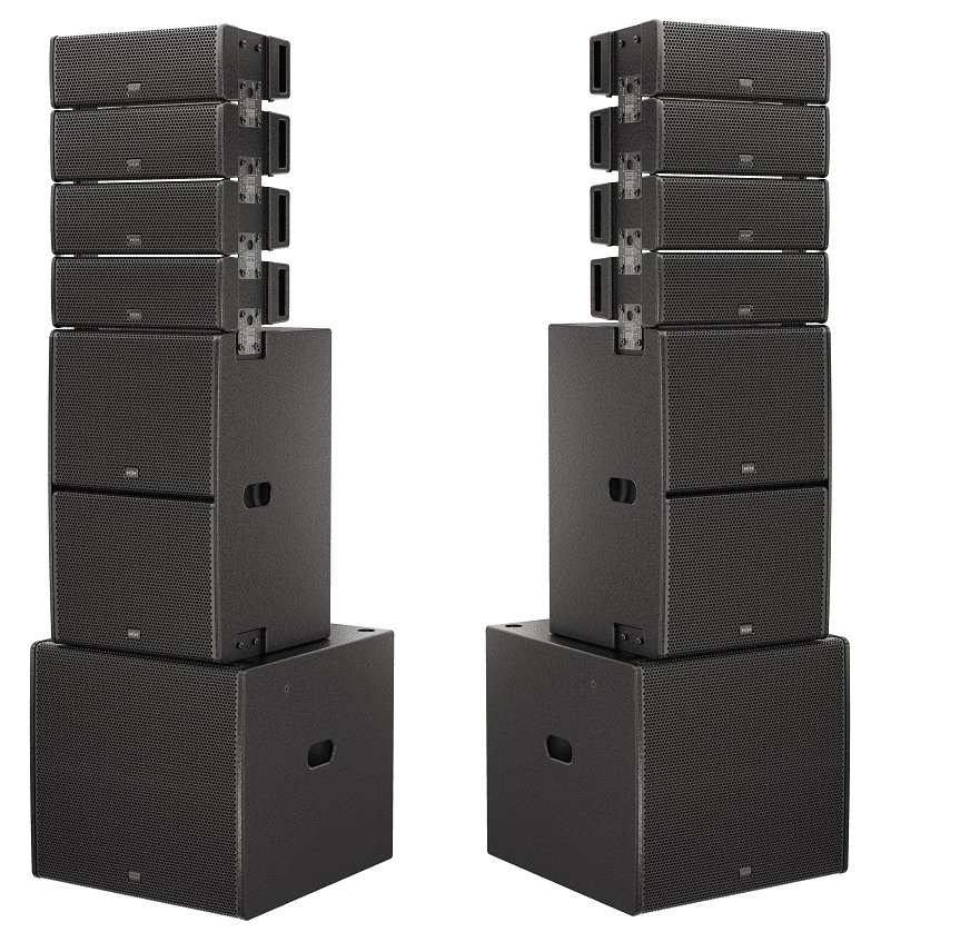 HH Tessen Line Array Full System with 18 inch subs