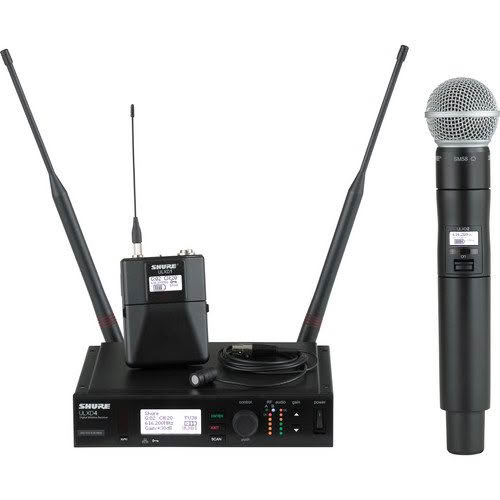 Shure ULX-D handheld wireless system