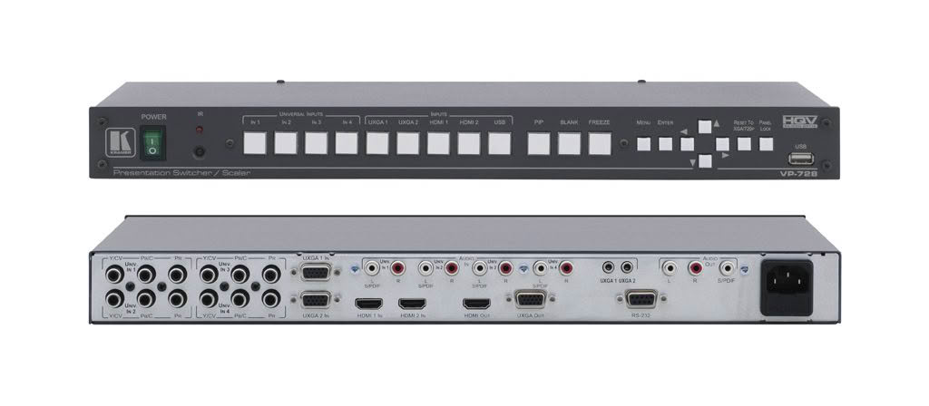Kramer VP-728 presentation scaler switcher
